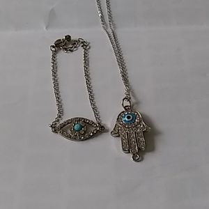 Evil eye jewerly set